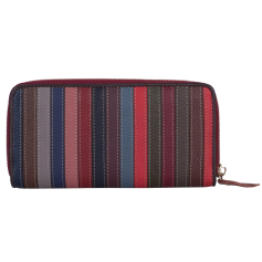 PORTOFEL DAMA COLORAT PIELE NATURALA SIMONA