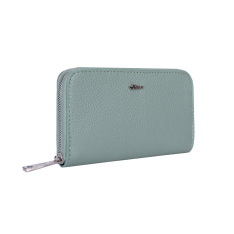 PORTOFEL ZEVO DAMA VERDE MENTA PIELE NATURALA 