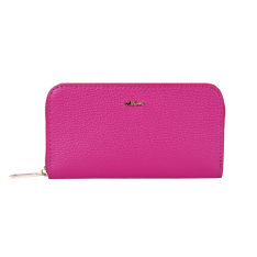PORTOFEL ZEVO DAMA FUCSIA PIELE NATURALA 