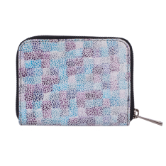 PORTOFEL ZEVO DAMA COLORAT MIC PATCHWORK PIELE NATURALA 