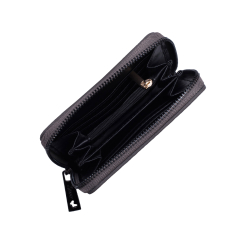 PORTOFEL ZEVO DAMA GREJ MIC PIELE NATURALA 