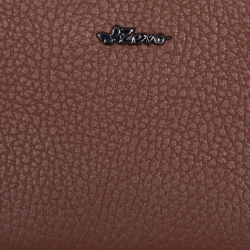 PORTOFEL ZEVO DAMA CONIAC MIC PIELE NATURALA 