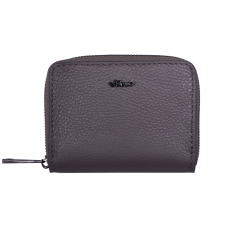 PORTOFEL ZEVO DAMA GREJ MIC PIELE NATURALA 