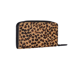 PORTOFEL DAMA ANIMAL PRINT MIC LEOPARD PIELE NATURALA ARIANA
