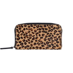 PORTOFEL DAMA ANIMAL PRINT MIC LEOPARD PIELE NATURALA ARIANA