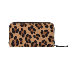 PORTOFEL DAMA ANIMAL PRINT MARE LEOPARD PIELE NATURALA ARIANA