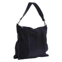 GEANTA ZEVO SHOPPING DAMA NEAGRA PIELE NATURALA ROMANA