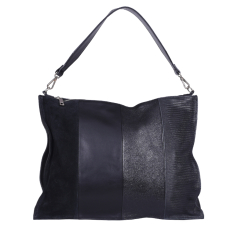 GEANTA ZEVO SHOPPING DAMA NEAGRA PIELE NATURALA ROMANA