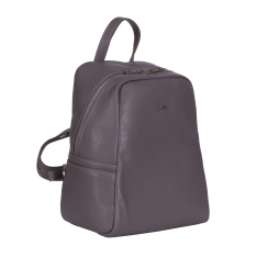 RUCSAC ZEVO DAMA GREJ PIELE NATURALA TEXTURATA SANDRINA