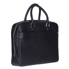 GEANTA ZEVO LAPTOP BARBATI NEAGRA PIELE NATURALA SEBASTIAN