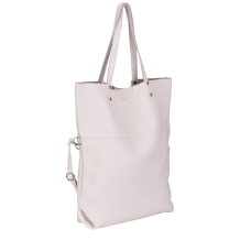 GEANTA ZEVO SHOPPING DAMA NUDE PIELE NATURALA STEFANIA