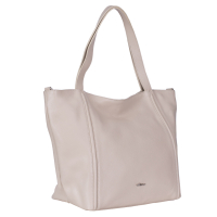 GEANTA ZEVO SHOPPER DAMA NUDE PIELE NATURALA TEODORA