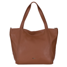 GEANTA ZEVO SHOPPER DAMA CONIAC PIELE NATURALA TEODORA