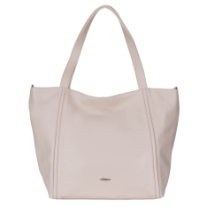 GEANTA ZEVO SHOPPER DAMA NUDE PIELE NATURALA TEODORA
