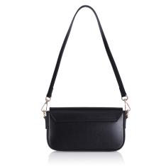 GEANTA ZEVO DAMA MINI NEAGRA PIELE NATURALA FERMA VIVIANA