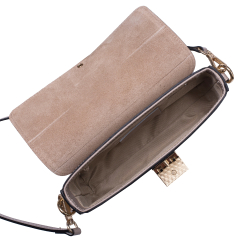 GEANTA ZEVO DAMA MINI CREM PIELE NATURALA FERMA VIVIANA