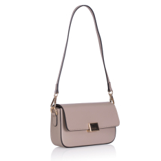 GEANTA ZEVO DAMA MINI CREM PIELE NATURALA FERMA VIVIANA